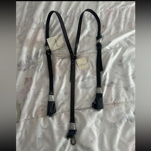 New Free People suspenders